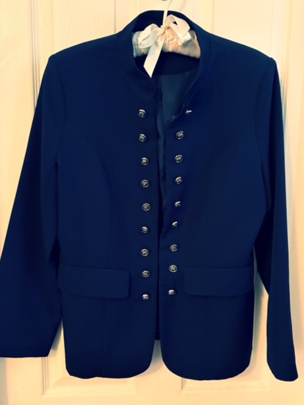 Dark blue mikitary style jacket